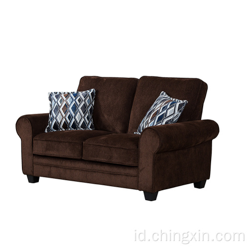 1+2+3 Sofa Kain Set dua tempat duduk Perabot Ruang Tamu Sofa